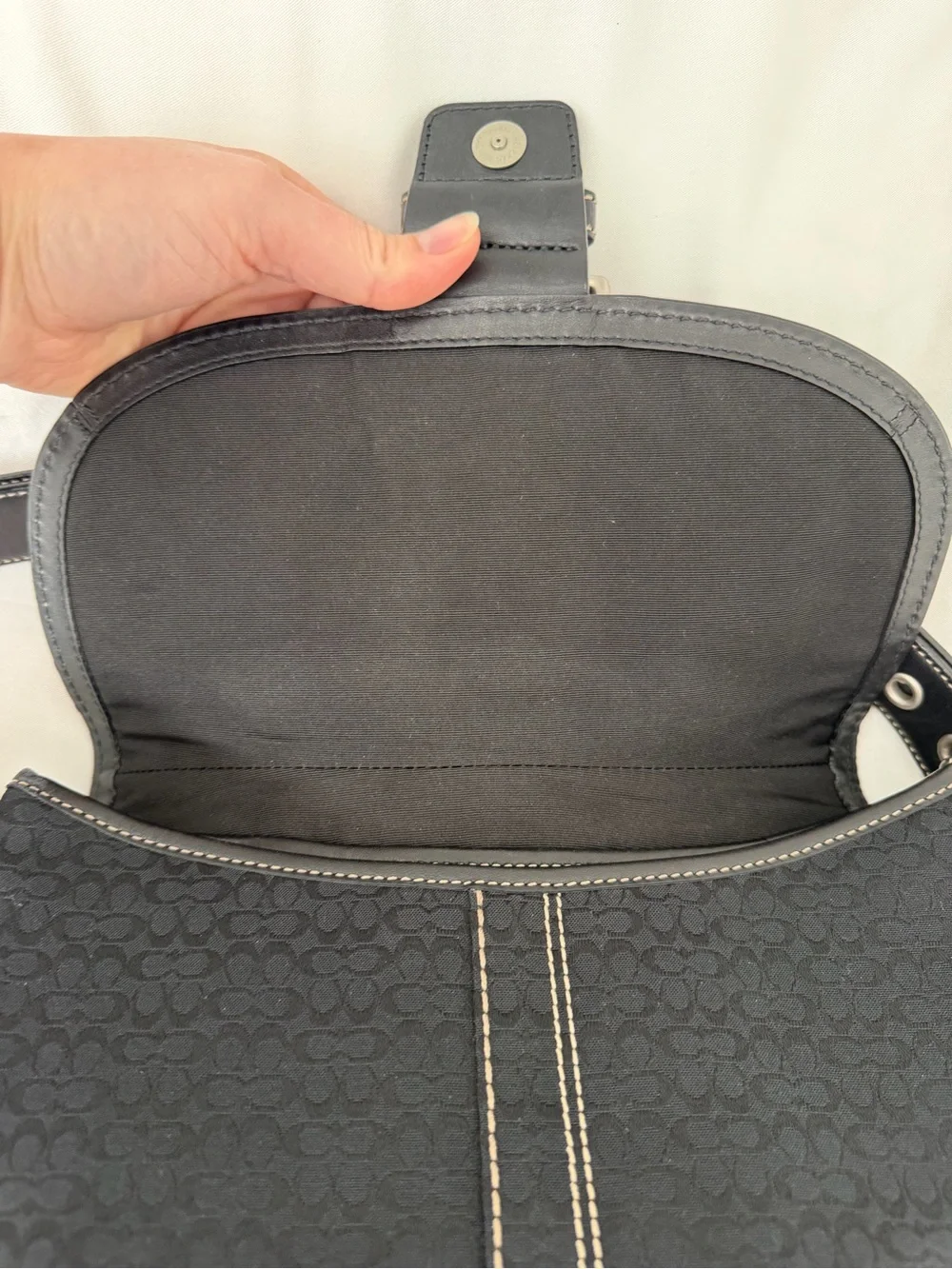 Coach Vintage Y2K Studded Large Soho